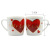 Fashion Personality and Creativity Couple Love Ceramic Valentine's Day Gift with Handle Set