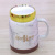 Teacher's Day Gift Cup Mirror Cup Lid Rubber Ring Bottom Ceramic Coffee Cup Water Cup
