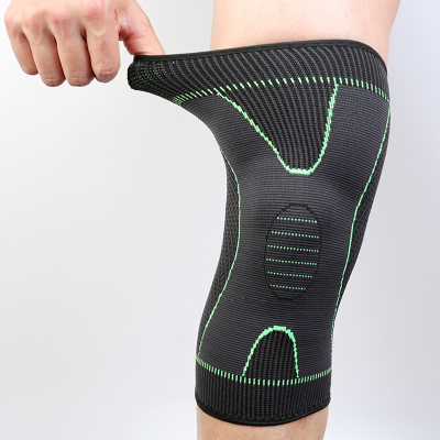 Sports Kneecaps Summer Breathable Men's and Women's Professional Outdoor Sports Three-Dimensional Jacquard Knitted Knee Pads Cover