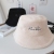 Autumn and Winter Bucket Hat Velvet Bucket Hat Ins Korean Style Cotton-Padded Cap Female Student Warm Hat Simple 