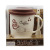 Ceramic Coffee Cup Mug with Cover Spoon Handle Simple and Elegant Creative Versatile Large-Capacity Water Cup Milk Cup