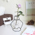 INS Hot Sale! Iron Wire Vase Dried Fresh Artificial Flower Arrangement Iron Crafts Nordic Style Creative Decoration Flower Stand