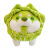 Vegetable Elf Cabbage Dog Plush Toy Doll Cabbage Dog Pillow Dog Doll Girls Birthday Gifts Wholesale