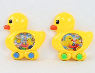 Cartoon Duck Water Machine Children's SATINE Toy Nostalgic Toy Gun Stall Supply Water Throw the Circle Toy