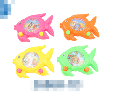 Solid Color Fairy Fish Water Machine Children's SATINE Toys Nostalgic Toy Gun Stall Supply Water Throw the Circle Toys