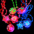 Luminous Children's Necklace LED Flash Acrylic Beads Pendant Stall Hot Toy Push Scan Code Small Gift