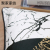 Cross-Border Netherlands Velvet Bronzing Pillow Cover Sofa Plush Black Car Throw Pillowcase Office Printing Pillow