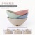 Wheat Straw Fork Spoon and Chopsticks Rice Bowl Canteen Household Large Capacity Drop-Proof and Hot-Proof Laid-Back Instant Noodle Bowl