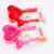 Factory Direct Sales Plastic Heart-Shaped Measuring Spoon with Scale Measuring Spoon Kitchen Plastic Measuring Cups Wholesale