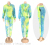 Spring and Autumn Floral Sweater Pullover Sports Sportswear Set Fitness Suit Hooded Women's Casual Running Workout Pants