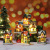 Christmas New Christmas Decorations Resin Small House Micro Landscape Resin House Small Ornaments Christmas Gift