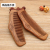 Factory Direct Sales Natural Log Material Peach Wooden Comb Vintage Boutique Comb