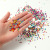 24 Grid Bead Glass Beads Bead Paint Beads Dyed Core Beads 24 Color Combination Set