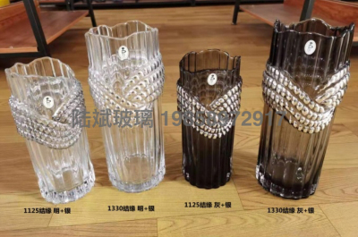 Minimalist Creative Glass Transparent Glass Vase Home Decoration Ornaments