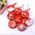 Tinplate Coin Purse Mini-Portable round Zipper Earphone Bag Christmas Cartoon Coin Key Storage Bag Generation