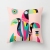 Pillow Abstract Colorful Cartoon Fashion Cushion Nordic Model Room Sofa Office Bed Head Pillow Lumbar Cushion Cover