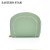 New Card Holder Women's Korean-Style Fresh Solid Color Card Clamp Bank Card ID Card Purse Anti-Theft Swiping Anti-Degaussing