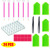 DIY Diamond Painting Tools 28 Grid Storage Box Set Multi-Head White Diamond Pen 3-14 PCs Football Pattern Zipper Bag