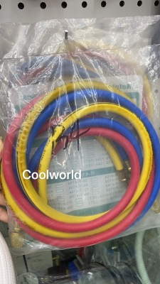 Car air conditioner fluoride hose R134a three-color charging hose Refrigerant filler hose Repair car parts