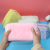 New Macaron Plush Pencil Bag Portable Large Capacity Stationery Buggy Bag Hand Bag Cosmetics Storage Bag Buggy Bag