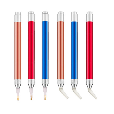 DIY Diamond Painting Luminous Spot Drill Pen Lighting Elbow New Spot Drill Tool Sticking Drill Pen Amazon Hot Wholesale