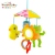 Happymonkey Factory Direct Supply Music Rotating Baby Cart Toy Pendant Umbrella Design Baby Bed Bell