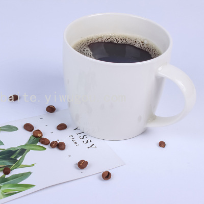 Mug Customized Wholesale Ceramic Cup Large-Capacity Water Cup Solid Color Matte Glaze Dream Cup Lettering