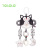 Newborn Baby Stroller Pendant Black and White Big Wind Chimes 0-1 Years Old Early Education Toys Baby Comforter Bed Bell Bedside Rattle