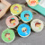 Tinplate Coin Purse Mini-Portable round Zipper Earphone Bag Christmas Cartoon Coin Key Storage Bag Generation