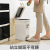 Factory Direct Supply Creative Home Kitchen Bathroom Home Large with Lid Pedal Trash Can Toilet Pail Wholesale