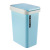 Factory Square Trash Can Household Bathroom Large Size with Covers Living Room and Toilet Bedroom Kitchen Trash Can Box