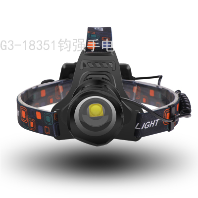 Cross-Border New Arrival Xhp99 Bright Headlight Outdoor Riding Light Fishing Run Light Type-C Charging