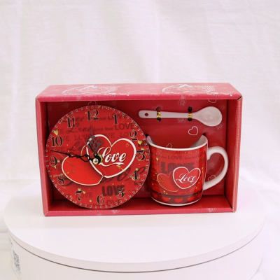 OEM Gift box packing Valentine's Day Wholesale Ceramic Mugs 