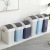 Factory European-Style Creative Fashion Rocker Cover Living Room Rectangular Home Covered Trash Can Thickened Bathroom