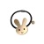 Japan and South Korea Cute Golden Rabbit Bear Headband Girl's Heart Hair Elastic Band Hair Rope Simple Sweet Hair Band Female