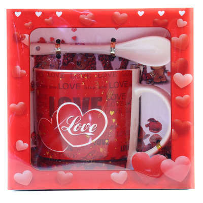 Mr and Mrs Coffee Mugs Cups Gift Set Ceramic mug for Engagem