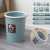 Portable round Plastic Trash Can Sorting Trash Bin Household Kitchen Office Hotel Wet and Dry Sanitary Storage Bucket