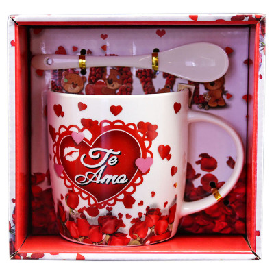 Valentine's Day mug, coffee cup, milk cup and ceramic cup ca