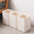 Factory Direct Supply Trash Can Household Large Living Room Bedroom Kitchen Bathroom Double-Layer Creative Cute Office