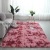 Light Luxury Super Soft Gradient Tie-Dyed Carpet Floor Mat Silk Wool Floor Mat Bedroom Living Room Bedside Carpet Mats