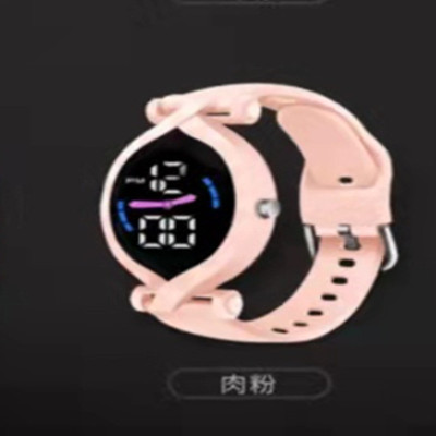 WeChat Business Gift Watch Popular Touch Screen Silicone Jelly Electronic Watch Fashion Trend Primary and Secondary School Students Male and Female Electronic Watch