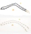 New Acrylic Mask Chain 8-Word Buckle Eyeglasses Chain, Mask Chain Eyeglasses Chain Anti-Lost Earphone Rope Three-Purpose Chain