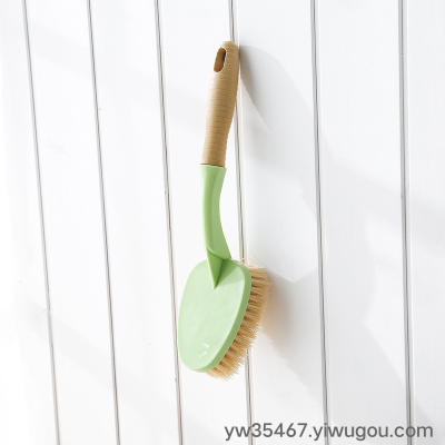 S81-9624 Bathroom Long-Handled Brush Cleaning Brush Bathtub Sponge Brush Toilet Floor Tile Ceramic Tile Brush Floor Brush