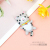 Adorkable Three-Dimensional Small Flower Cat DIY Resin Accessories Small Pendant Earrings Pendant Keychain Bracelet Material