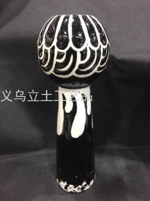 Gao Bo Decorated Home Home European-Style Simple Daily Black and White Ceramic Vase