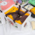 6 Pcs 50G Mid-Autumn Festival Moon Cake Box Pineapple Sandwich Cookies Nougat Gift Box Duck Frog Bear Rabbit Cartoon Handbag
