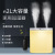 Large Capacity 2L Double Spray Humidifier Light Wireless Night Light Mute Household Warm Light Mini Green Air Purifier