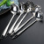 Wholesale Gift Stainless Steel Soup Ladle Perforated Ladle Household Minimalist for Scooping up Porridge Soup Cooking Spoon Hot Pot Chopsticks Set