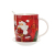 Custom christmas cups,Santa Claus ceramic mug with handle ch