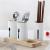 Kitchen Draining Oak Bottom Storage Rack Multi-Functional Household Compartment Chopsticks Shelf Tableware Spoon Organizing Storage Box